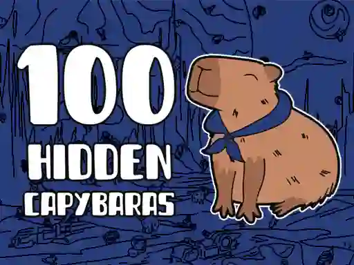 Игра 100 Hidden Capybaras онлајн