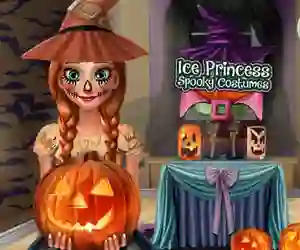 Игра Ice Princess Spooky Costumes онлајн