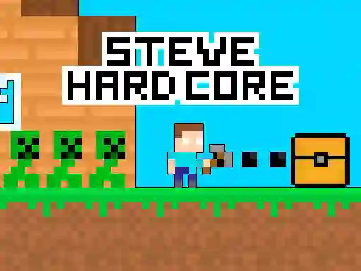 Игра Steve Hard Core онлајн