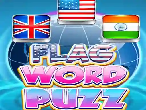 Игра Flag Word Puzz онлајн