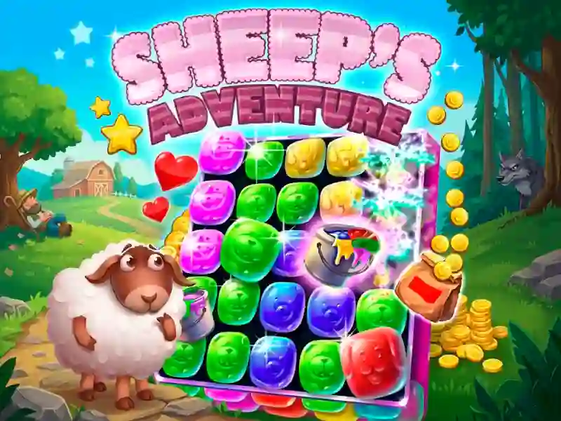Игра Sheeps Adventure онлајн