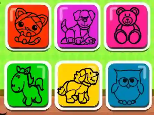Игра Easy Kids Coloring Game онлајн