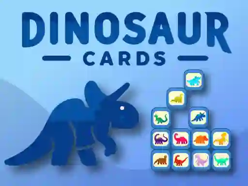 Игра Dinosaur Cards онлајн