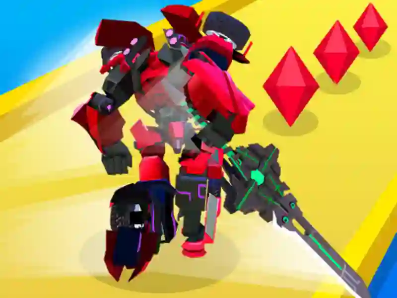 Игра Robot Runner Fight онлајн