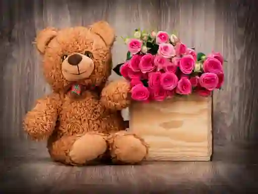 Игра Cute Teddy Bears Puzzle онлајн