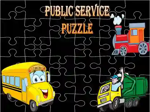 Игра Public Service Puzzle онлајн