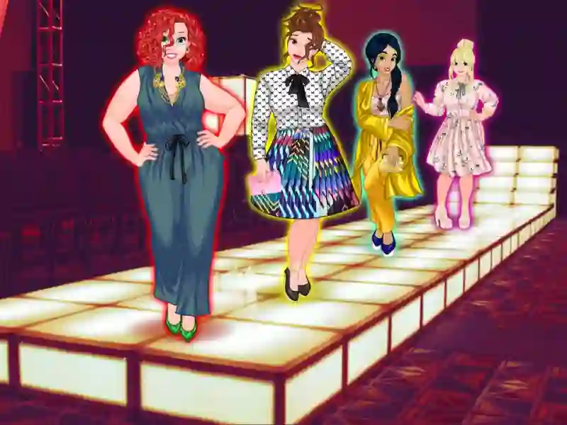 Игра Princesses Runway Plus онлајн
