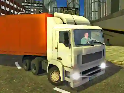 Игра Real City Truck Simulator онлајн