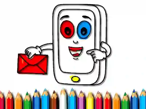 Игра Mobile Phone Coloring Book онлајн