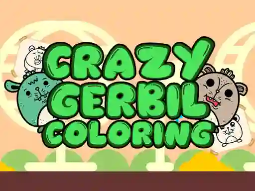 Игра Crazy Gerbil Coloring онлајн