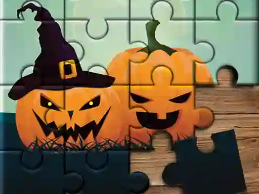 Игра Halloween Puzzle онлајн