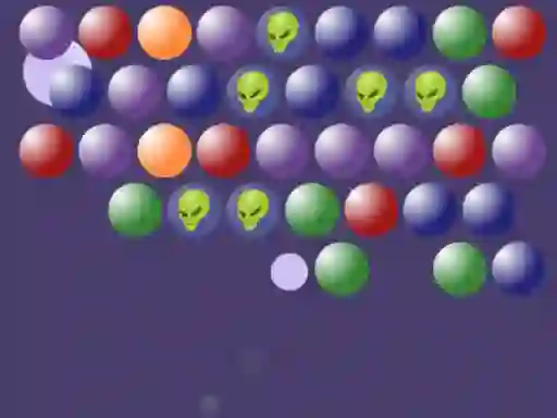 Игра Aliens Bubble Shooter онлајн
