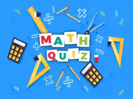 Игра Math Quiz Game онлајн