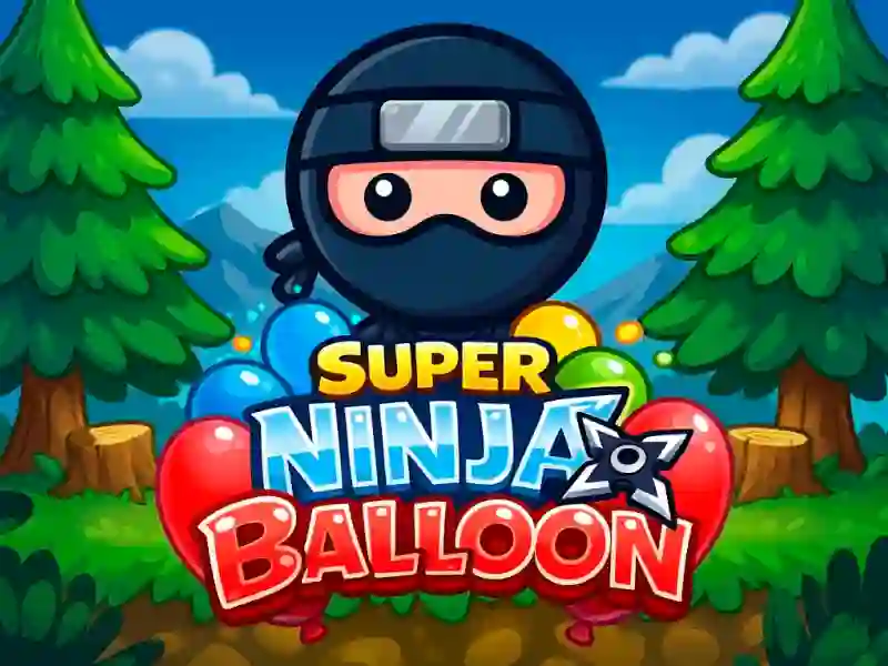 Игра Super Ninja Balloon онлајн