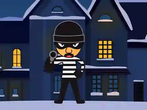 Игра Robbers In The House онлајн