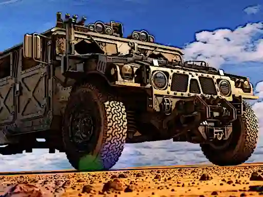 Игра Military Transport Vehicle онлајн
