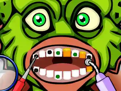 Игра Halloween Dentist онлајн
