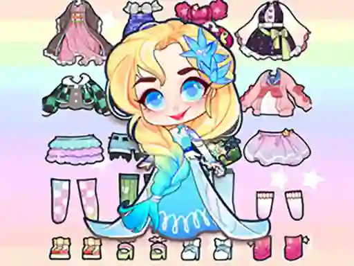 Игра Hair Doll Dress Up World онлајн