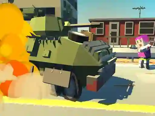 Игра Tank vs Zombie онлајн