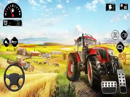 Игра Offroad Tractor Farmer Simulator 2022: Cargo Drive онлајн
