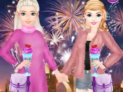 Игра Bffs New Year Eve онлајн