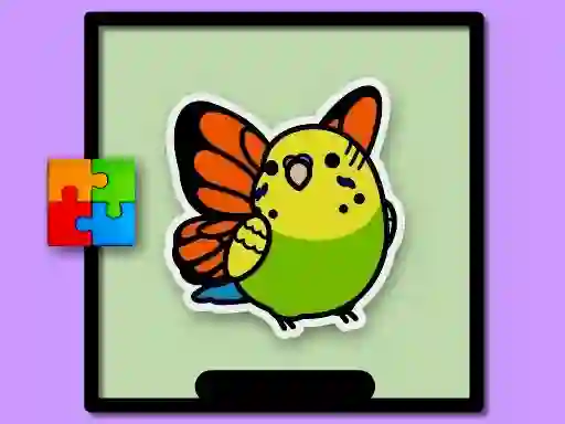 Игра Cute Budgie Puzzle онлајн