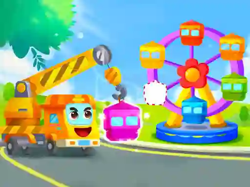 Игра Little Panda Truck Team онлајн