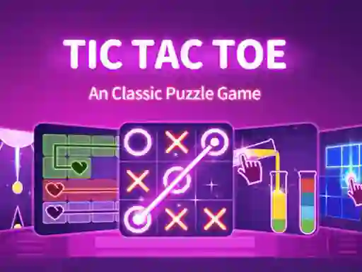 Игра Tic Tac Toe: A Group Of Classic Game онлајн