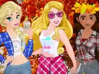 Игра Princess Fall Flannels онлајн