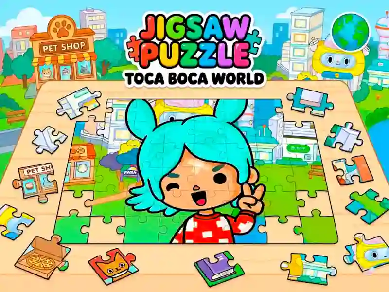 Игра Jigsaw Puzzle: Toca Boca World онлајн