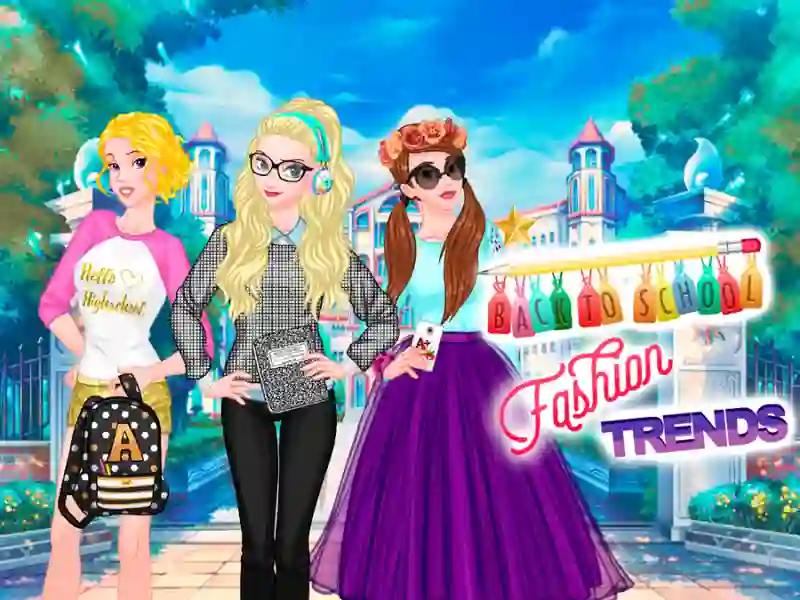 Игра Back To School Fashion Trends онлајн