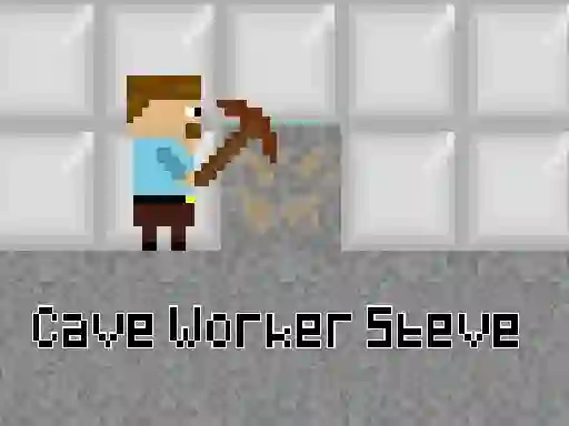 Игра Cave Worker Steve онлајн