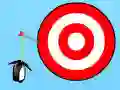 Игра Penguin with Bow Golf онлајн