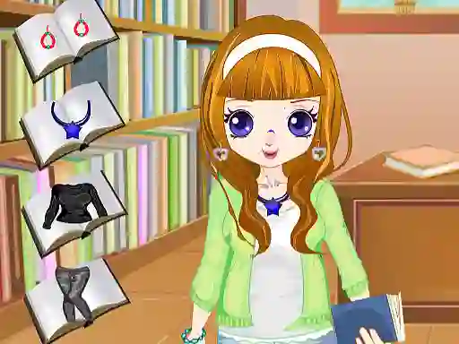 Игра Library Girl Dressup онлајн