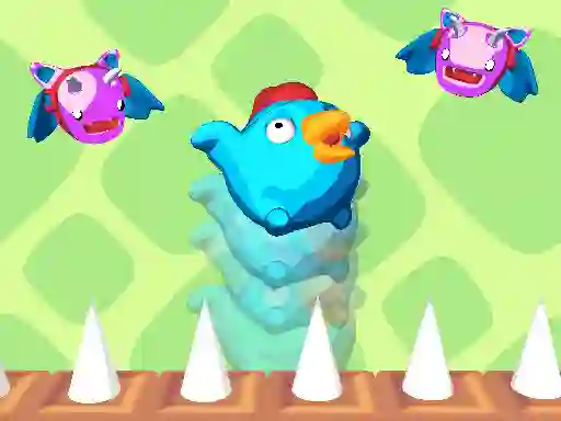 Игра Bouncing Chick онлајн