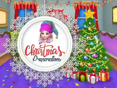 Игра Christmas preparations онлајн