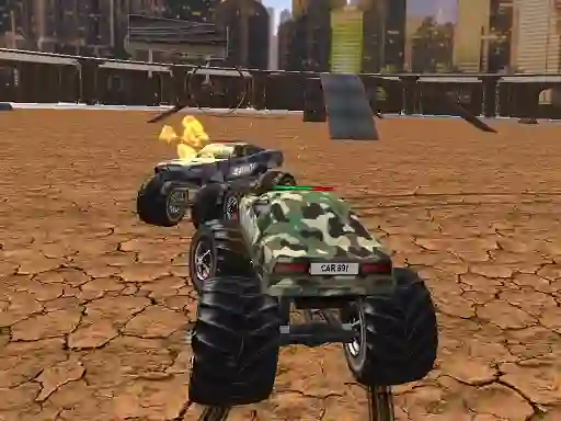 Игра Demolition Monster Truck Army онлајн