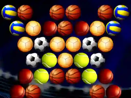 Игра Bubble Shooter Golden Football онлајн