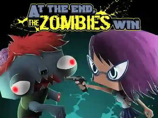 Игра At the end, zombies win онлајн
