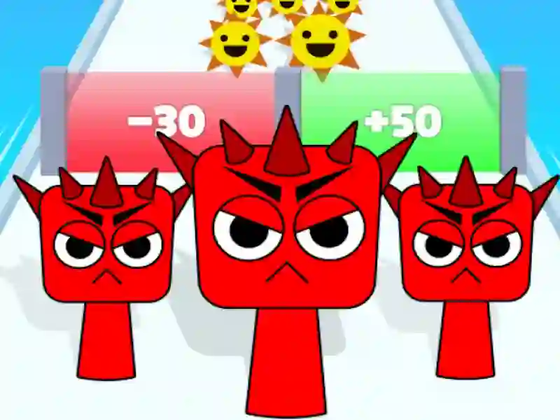 Игра Sprunki Run онлајн
