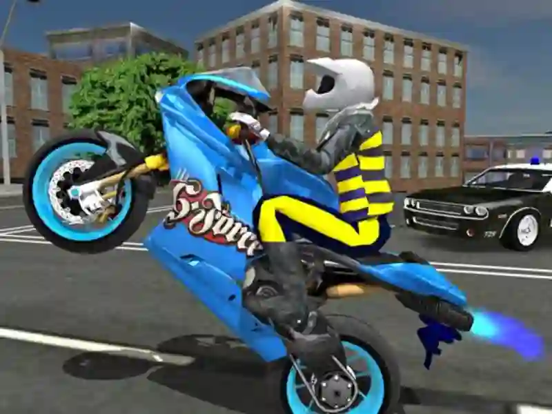 Игра Sports Bike Simulator Drift 3d онлајн