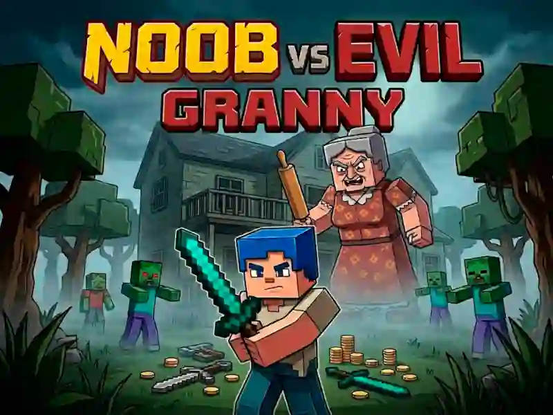 Игра Noob vs Evil Granny онлајн