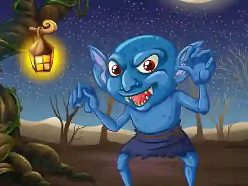 Игра Goblin Fight Match 3 онлајн