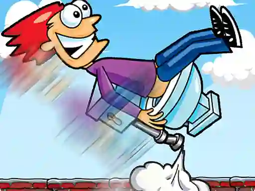 Игра Farting Flippy King онлајн