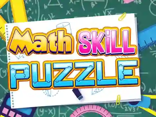 Игра Math Skill Puzzle онлајн