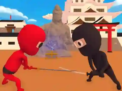 Игра Stickman Ninja Way Of The Shinobi онлајн