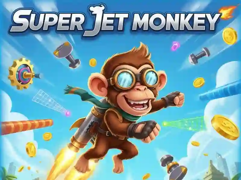 Игра Super Jet Monkey онлајн
