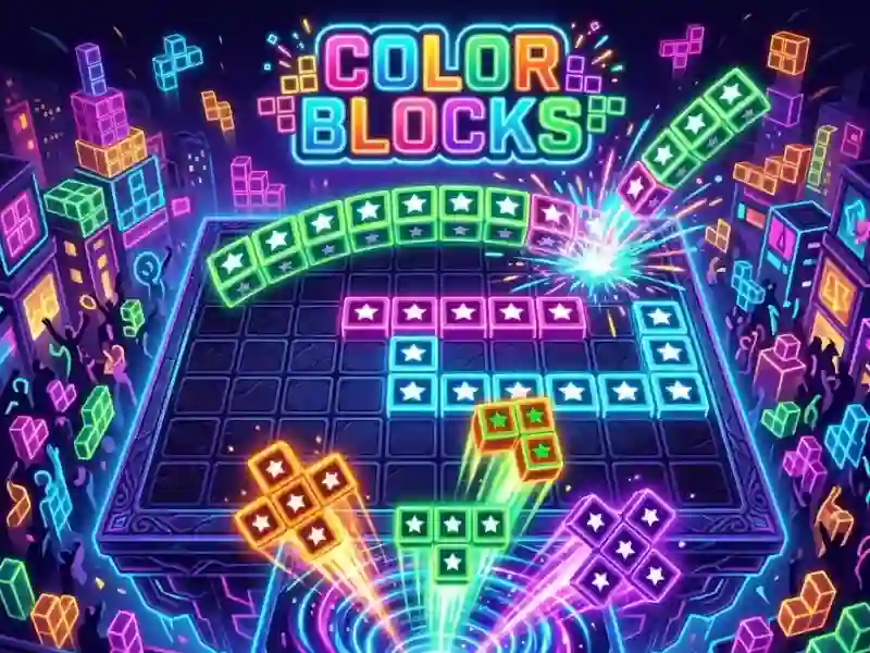 Игра Color blocks онлајн