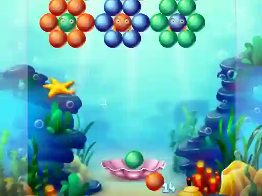 Игра Aqua Bubble Shooter онлајн