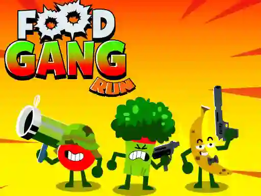 Игра Food Gang Run онлајн